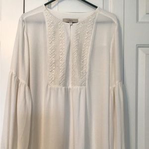 Loft peasant blouse